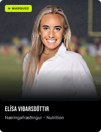 Elísa Viðarsdóttir, Næringarfræðingur